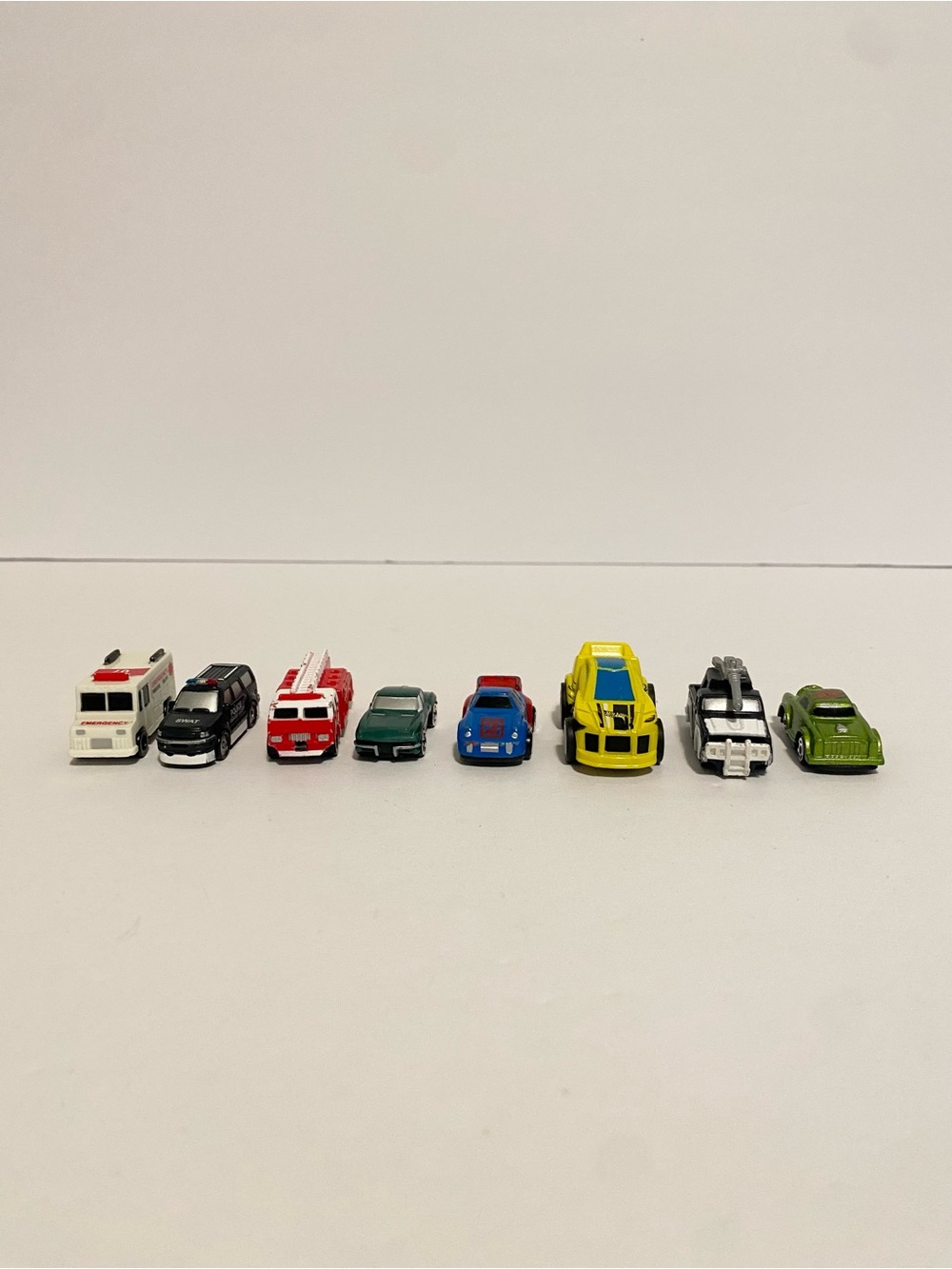Micro Mini 1” Car Vehicle Bundle Lot Small Vehicles